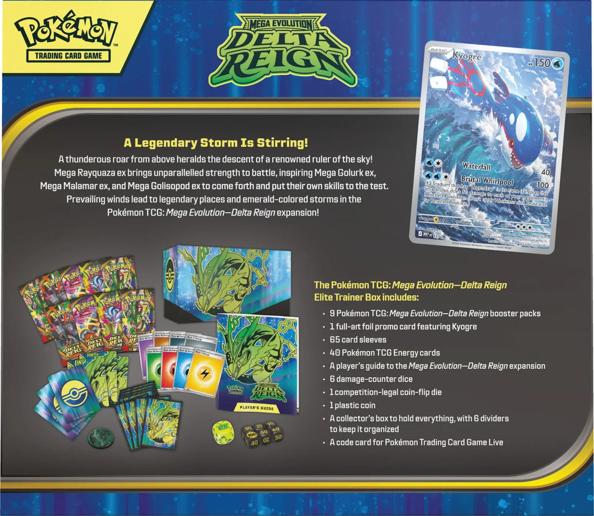 ETB - Elite Trainer Box Delta Reign ITA